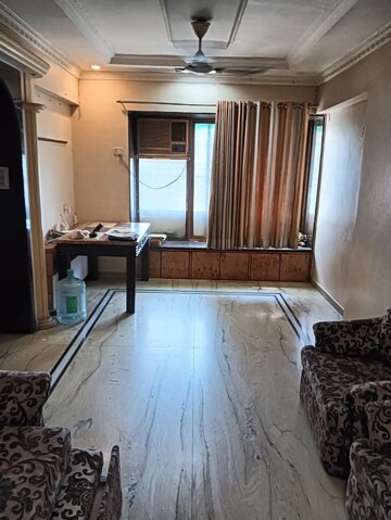 Living Room in 1 BHK Apartment at Rutu Estate, Brahmand – for Rent