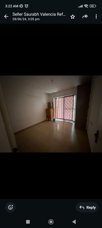 Master Bedroom in 3 BHK Apartment at Sushma Valencia, International Airport Road – for Rent