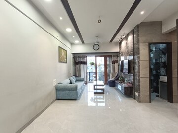 Living Room in 2 BHK Apartment at Seawoods – for Rent
