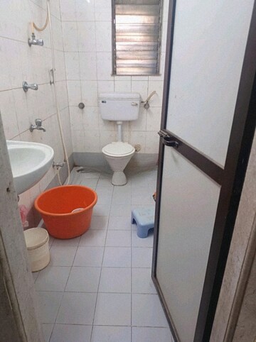 Bathroom in 2 BHK Apartment at Vasant Leela Apartment, Ghodbunder Road – for Rent
