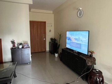 Living Room in 2 BHK Apartment at Mantri Celestia, Gachibowli – for Rent