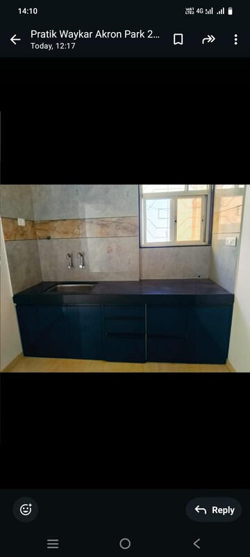 Kitchen in 1 BHK Apartment at Pantheon Acorn Park Phase 1, Wakad – for Rent