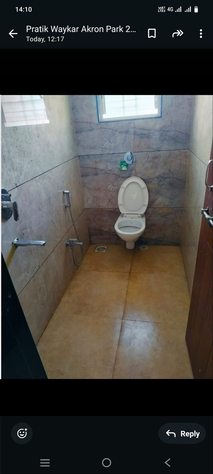 Bathroom, pantheon-acorn-park-phase-1 1 Bedroom 650 Sq.Ft. Apartment In Wakad Pune 8027867