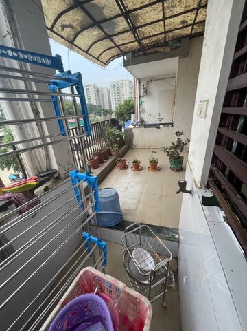 Balcony in 2 BHK Apartment at Sargaasan – for Rent
