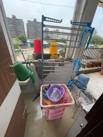 Balcony in 2 BHK Apartment at Sargaasan – for Rent