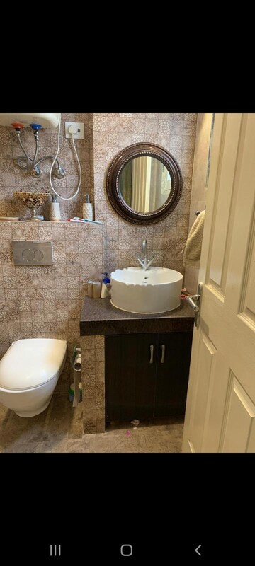 Bathroom in 3 BHK Apartment at Tulip Orange, Sector 70 – for Rent