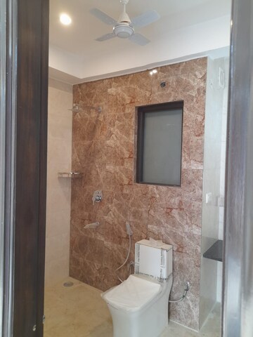 Bathroom in 3 BHK Builder Floor at Ansal Sushant Lok I, Sector 43 – for Rent