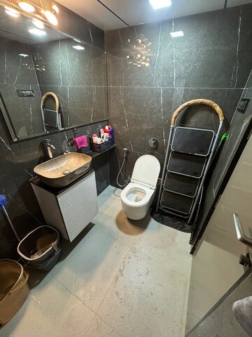 Bathroom in 2 BHK Apartment at Lalani Grandeur, Goregaon East – for Rent