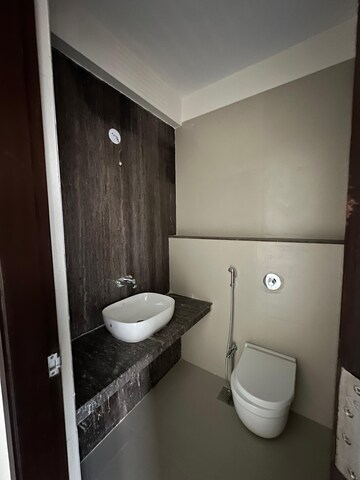 Bathroom in 1 BHK Apartment at Vijay Galaxy, Waghbil – for Rent