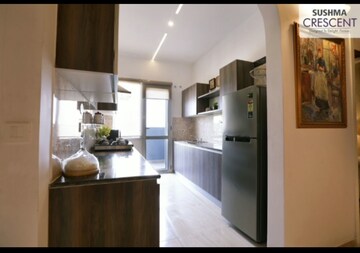 Kitchen in 3 BHK Apartment at Dhakoli Village – for Sale