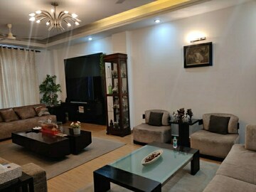 Living Room in 4 BHK Builder Floor at Vasant Vihar – for Rent