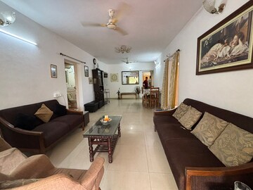 Living Room in 3.5 BHK Apartment at Clover Highlands, Kondhwa – for Rent