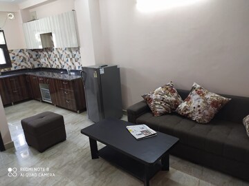 Living Room in 2 BHK Builder Floor at Ansal Sushant Lok I, Sector 43 – for Rent