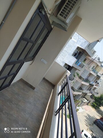 Balcony in 2 BHK Builder Floor at Ansal Sushant Lok I, Sector 43 – for Rent