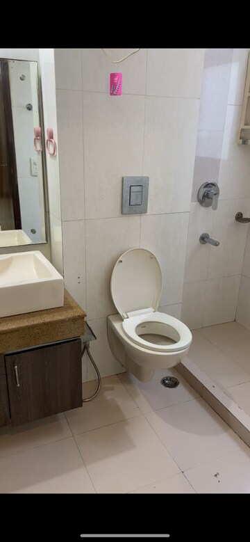 Bathroom in 3 BHK Builder Floor at Ansal Sushant Lok I, Sector 43 – for Rent