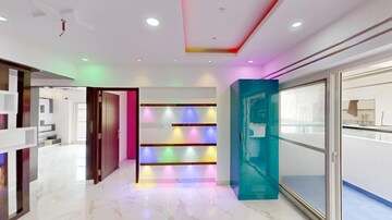Living Room in 2 BHK Apartment at Trendsquare Ortus Apartment, Hebbal – for Sale