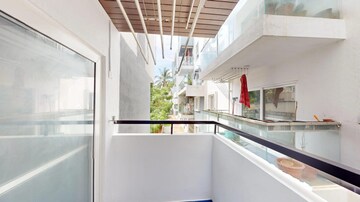 Balcony in 2 BHK Apartment at Trendsquare Ortus Apartment, Hebbal – for Sale