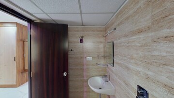 Bathroom in 2 BHK Apartment at Trendsquare Ortus Apartment, Hebbal – for Sale