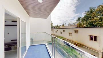 Balcony in 2 BHK Apartment at Trendsquare Ortus Apartment, Hebbal – for Sale