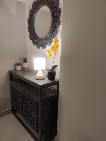 Bathroom in 1 BHK Apartment at Oxirich Square One, Indrapuram – for Sale