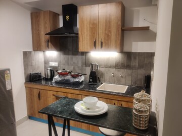 Kitchen in 1 BHK Apartment at Oxirich Square One, Indrapuram – for Sale
