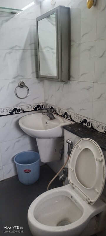 Bathroom in 1 BHK Apartment at K Raheja Raheja Residency, Malad East – for Sale
