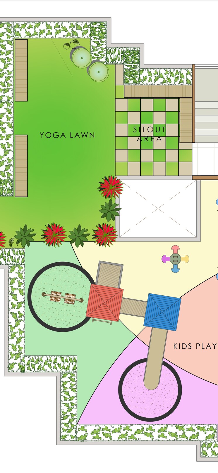 Floor Plan, pushpak nagar 1 Bedroom 705 Sq.Ft. Apartment In Pushpak Nagar Navi Mumbai 8028494