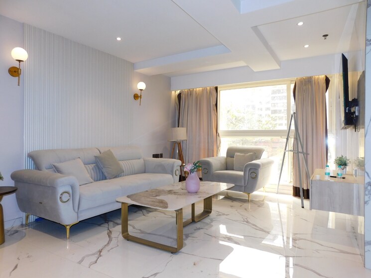 Living Room, akruti-kalaya-tower 3 Bedroom 1140 Sq.Ft. Apartment In Prabhadevi Mumbai 8002371