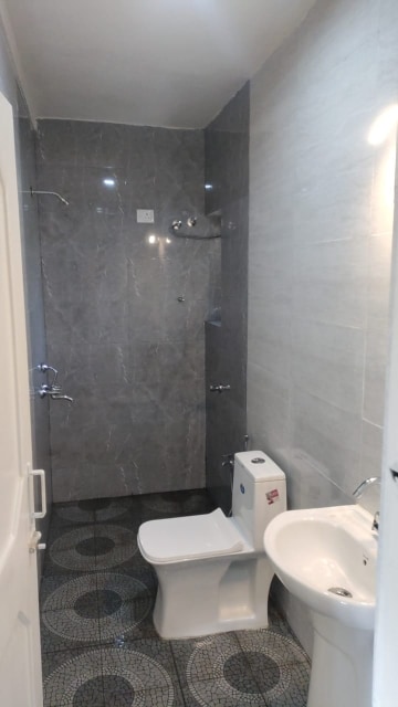 Bathroom in Studio Apartment at Arpora – for Rent