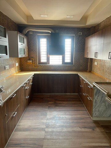 Kitchen in 4 BHK Builder Floor at Sector 21c – for Rent