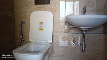 Bathroom in 1 BHK Apartment at Siddhi Highland Springs, Dhokali – for Rent