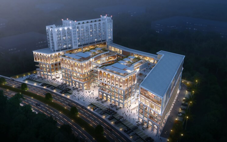 Exterior View, ace-yxp Commercial Shop 500 Sq.Ft. In Sector 22d Yamuna Expressway Greater Noida 8028453