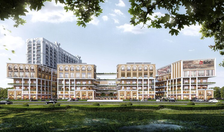 Exterior View, ace-yxp Commercial Shop 500 Sq.Ft. In Sector 22d Yamuna Expressway Greater Noida 8028453