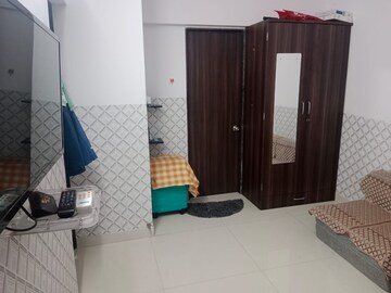 Bedroom in 1 BHK Apartment at Lodha Crown Quality Homes, Majiwada – for Rent