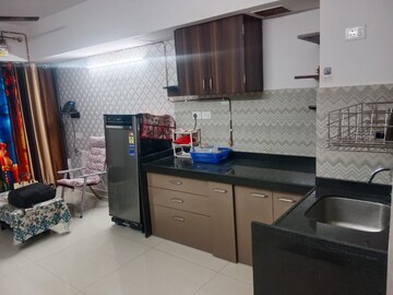 Kitchen in 1 BHK Apartment at Lodha Crown Quality Homes, Majiwada – for Rent