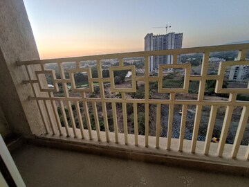 Balcony in 3 BHK Apartment at Paradise Lifespaces Sai World City, New Panvel – for Rent