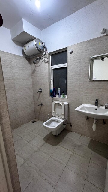 Bathroom in 2.5 BHK Apartment at DLF Westend Heights New Town, Akshayanagar – for Rent