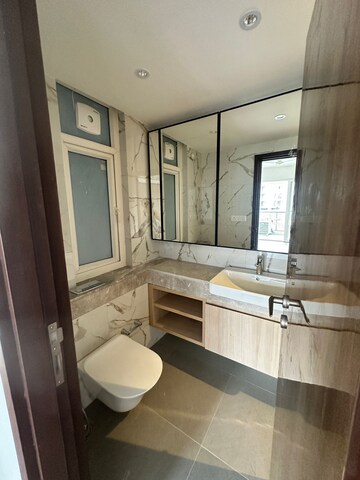 Bathroom in 4 BHK Apartment at DLF Garden City Independent Floors, Sector 92 – for Rent
