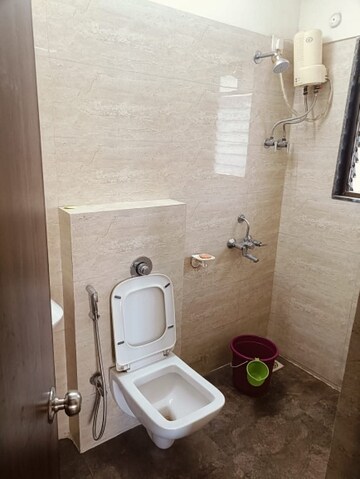 Bathroom in 1 BHK Apartment at Nicon Infinity, Vasai East – for Sale