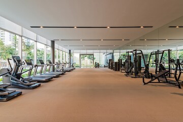 Gym in 3 BHK Apartment at Oberoi Realty Esquire, Goregaon East – for Rent