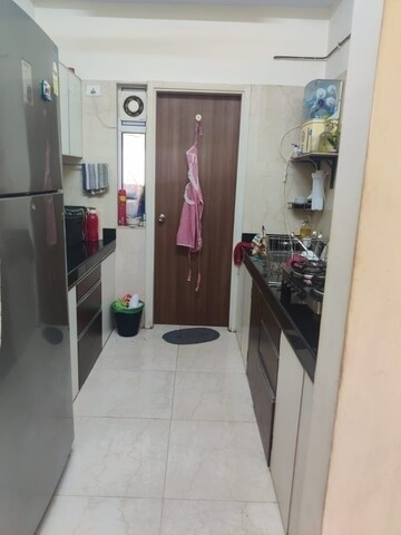 Kitchen in 2 BHK Apartment at LnT Realty Crescent Bay, Parel – for Sale