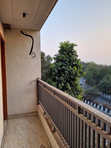 Balcony in 3 BHK Builder Floor at Laxmi Nagar – for Sale