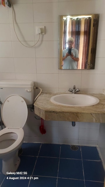 Bathroom in 2 BHK Apartment at Ansal API Santushti Enclave, Sushant Golf City – for Rent
