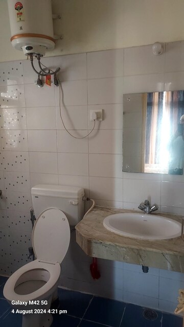 Bathroom in 2 BHK Apartment at Ansal API Santushti Enclave, Sushant Golf City – for Rent