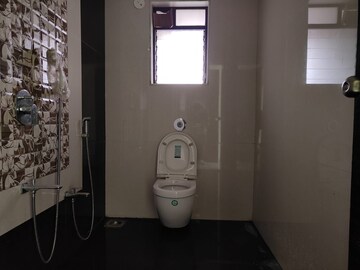 Bathroom in 3 BHK Apartment at Galaxy  Krishna Tower, Kharghar – for Rent