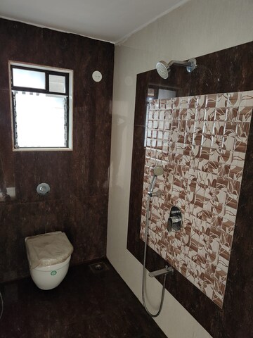 Bathroom in 3 BHK Apartment at Galaxy  Krishna Tower, Kharghar – for Rent