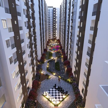 Master Bedroom in 2 BHK Apartment at Sowparnika Euphoria, Whitefield – for Sale