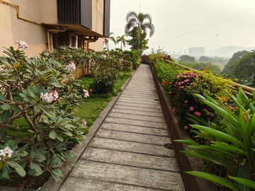 Balcony in 3 BHK Apartment at Galaxy  Krishna Tower, Kharghar – for Rent