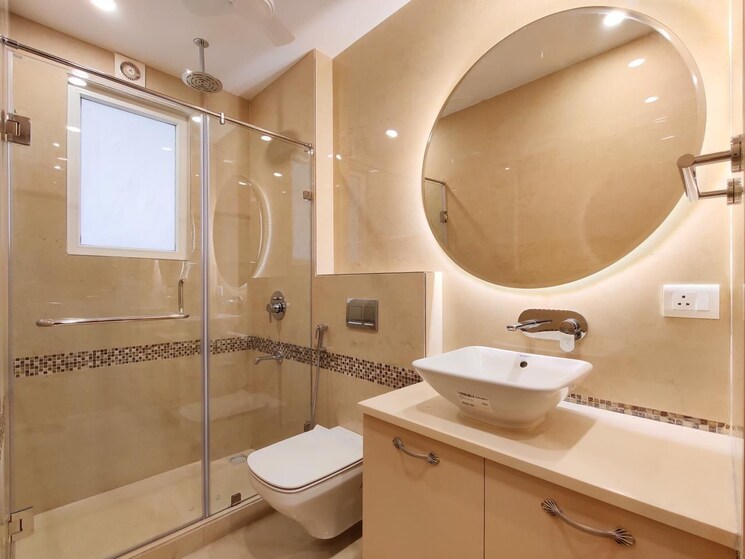 Bathroom, tdi-ourania 4 Bedroom 4200 Sq.Ft. Apartment In Sector 53 Gurgaon 8029064