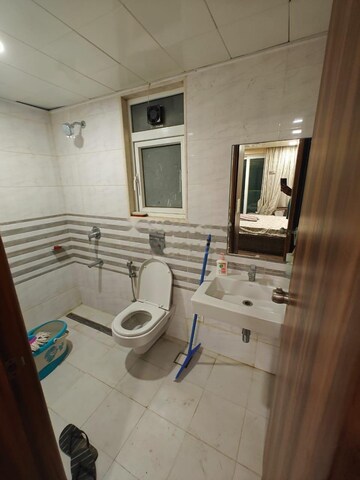 Bathroom in 2 BHK Apartment at Atlanta Society, Wakad – for Rent